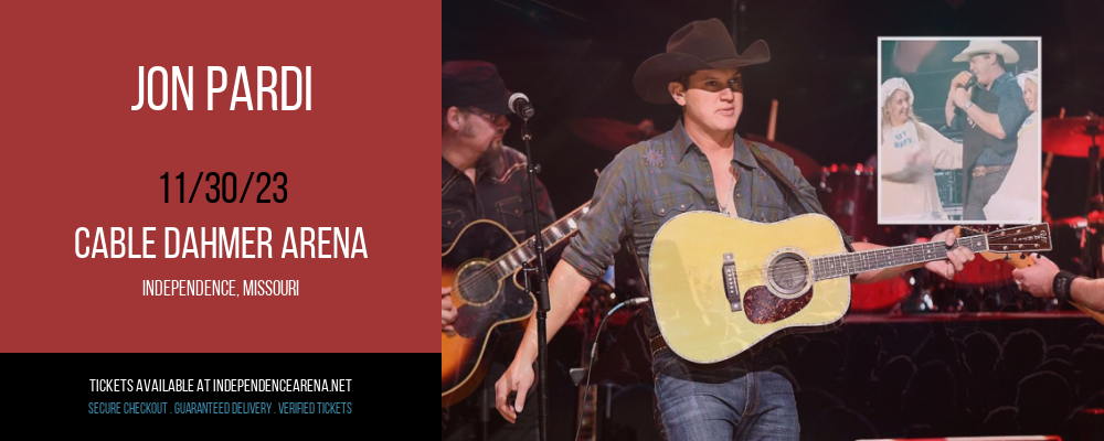 Jon Pardi at Cable Dahmer Arena