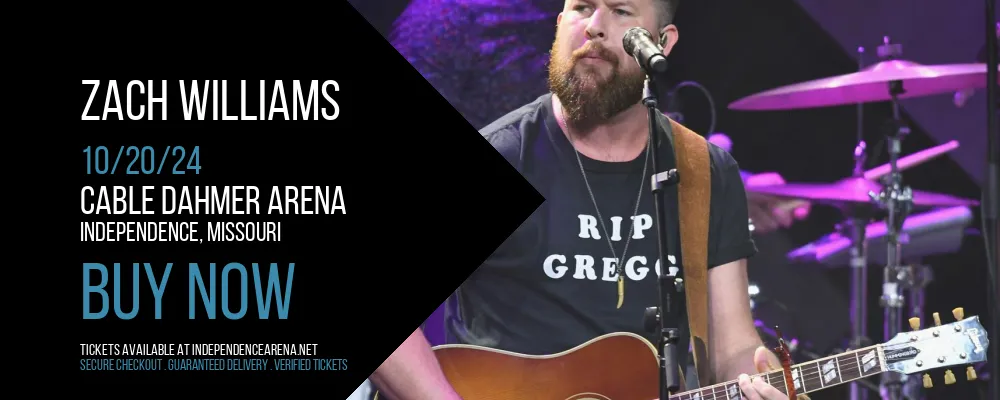 Zach Williams at Cable Dahmer Arena